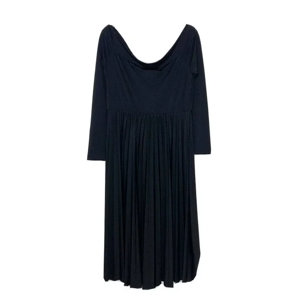 asos black maternity dress ASOS Womens Maternity Dress Maxi Black Long Sleeve Size 6 embroidered